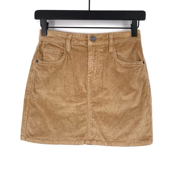 CURRENT/ELLIOT Corduroy Mini Skirt 24 - Picture 1 of 8